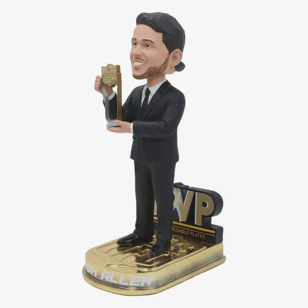 Josh Allen Buffalo Bills 2024 NFL Ceremony MVP Most Valuable Player Bobblehead